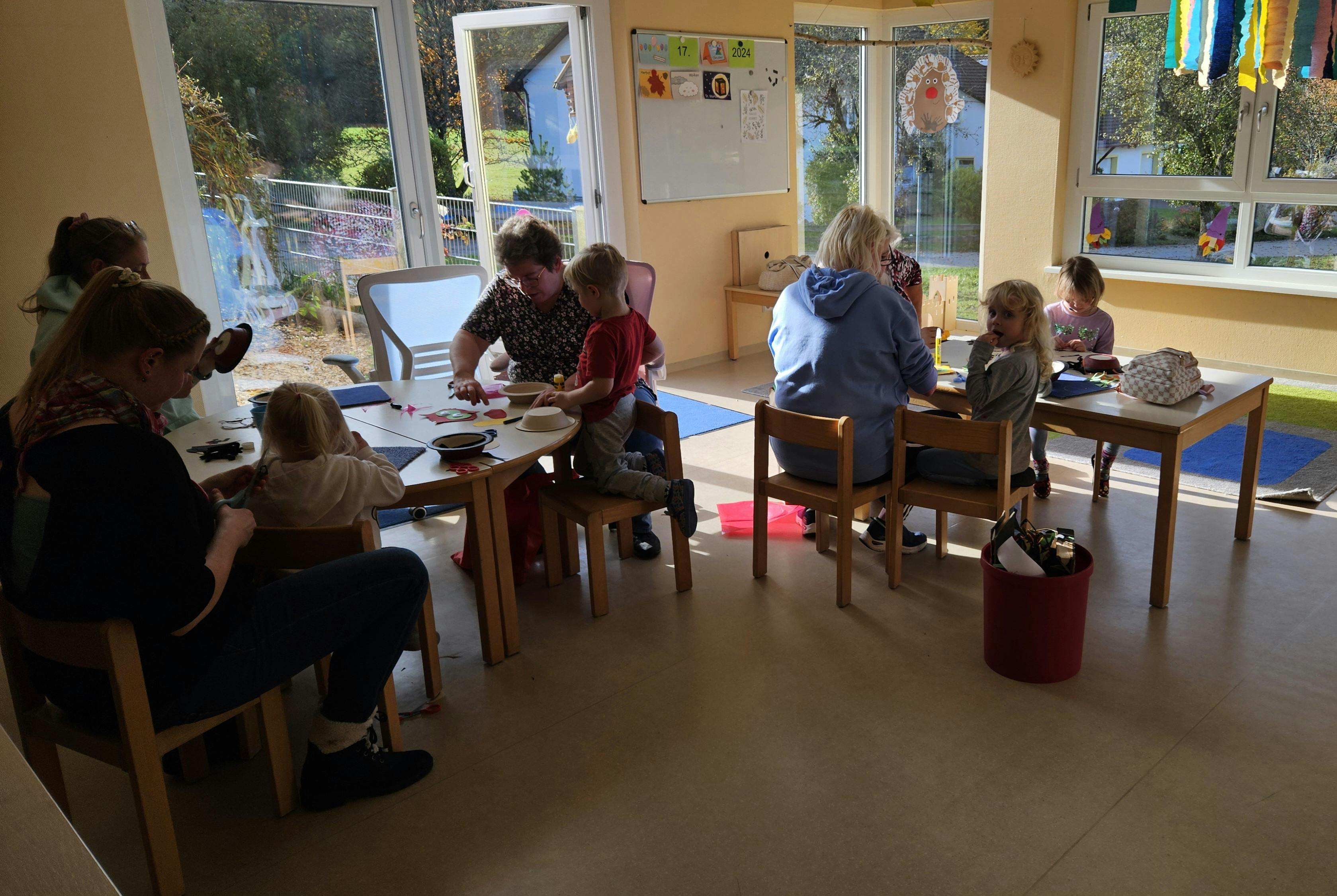 Nachmittag im Kindergarten