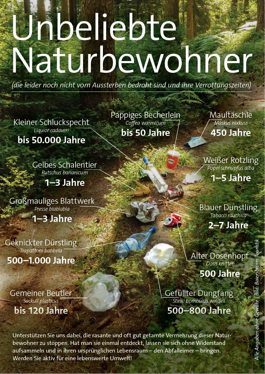 Unbeliebte Naturbewohner, Baiersbronn Touristik